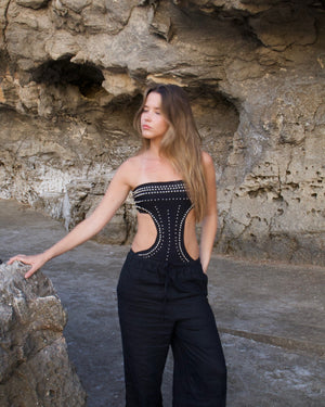 "FREQUENCY" SWIM BODYSUIT
